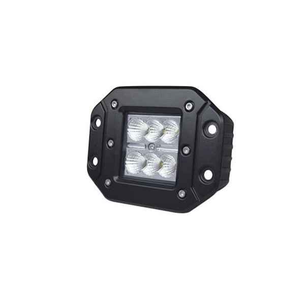 Gp-Xtreme 3 Inches Square Flush Mount CREE LED for Fog Driving Lights ATV Jeep Truck ( 1 Pair = 2 Pieces ) GP-HID-F418 - main